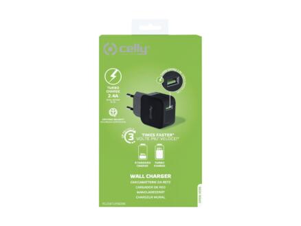 Celly Turbo 1 USB-lader 2,4A
