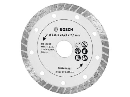 Bosch Turbo diamantschijf universeel bouw 115x2x22,23 mm 1