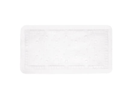 Differnz Tutus tapis de bain antidérapant 68x36 cm blanc 1