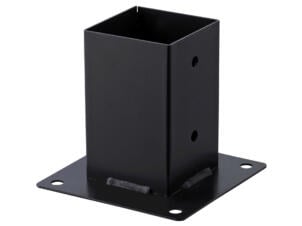 Suki Type K support de poteau avec fixation par vis 71x71 mm anthracite