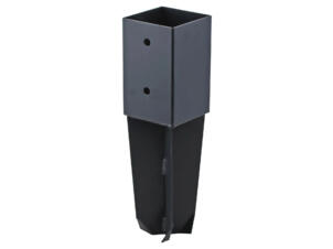 Suki Type L support de poteau avec ancrage pour béton 91x91 mm anthracite