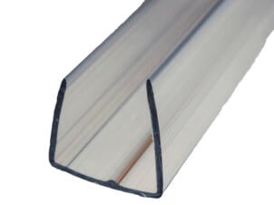 Scala U-profiel 210cm 10mm transparant