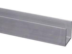 U-profiel aluminium 25x25 mm 200cm