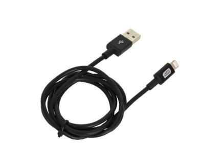 Carpoint USB kabel hybrid Apple / micro USB 1m zwart 1