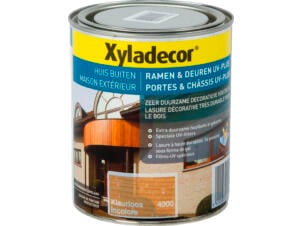 Xyladecor UV-plus houtbeits ramen & deuren 0,75l kleurloos