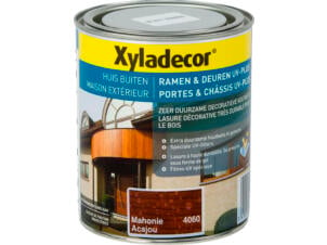 Xyladecor UV-plus lasure bois portes & châssis 0,75l acajou