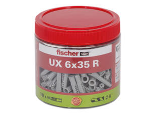 Fischer UX chevilles universelles 6x35 mm 185 pièces