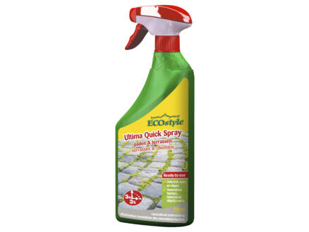 Ecostyle Ultima Quick Spray désherbant & antimousse 750ml
