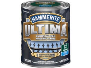 Hammerite Ultima laque peinture métal satin 0,75l vert