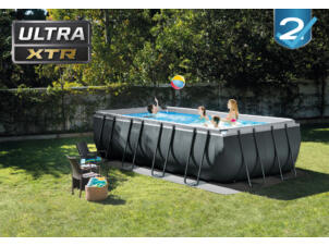 Intex Ultra XTR Frame piscine tubulaire 549x274x132 cm + pompe