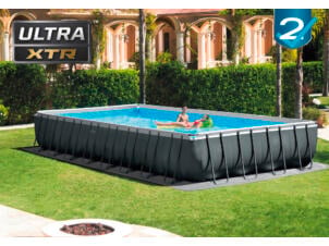 Intex Ultra XTR Frame piscine tubulaire 975x488x132 cm + pompe