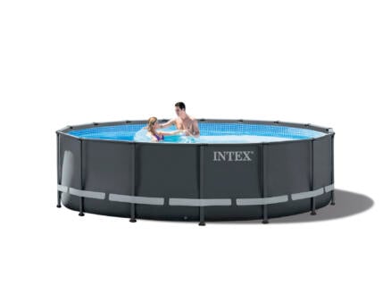 Intex Ultra XTR Frame zwembad 488x122 cm + pomp 1