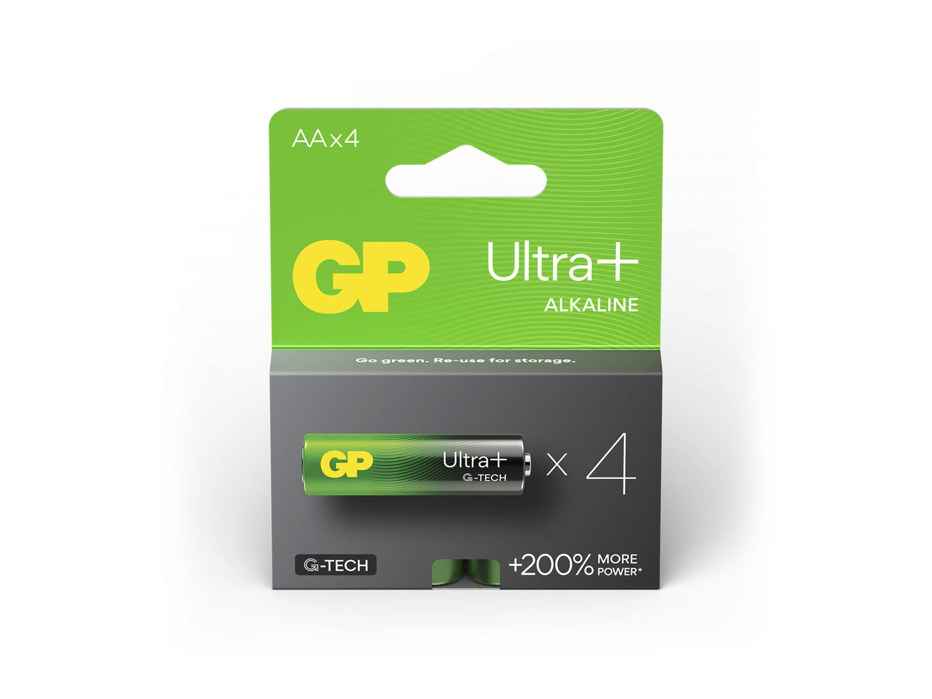 GP Ultraplus batterij alkaline AA 4 stuks