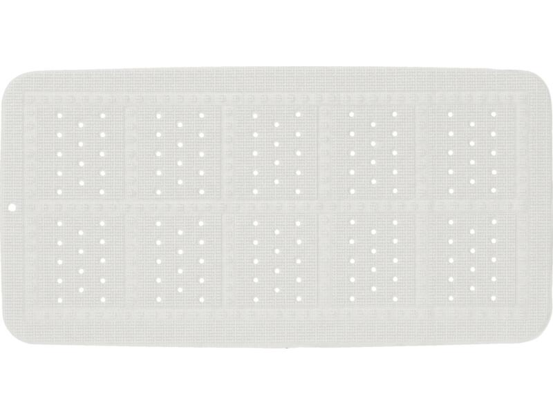 Sealskin Unilux tapis antidérapant baignoire 35x70 cm blanc