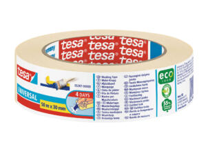 Tesa Universal ruban de masquage 50m x 30mm beige