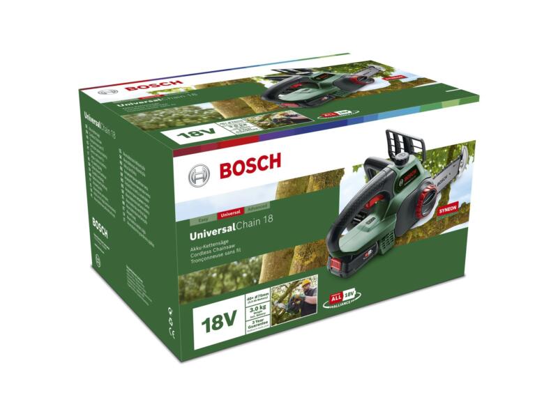 Bosch UniversalChain 18 tronçonneuse sans fil 18V Li-Ion 200mm
