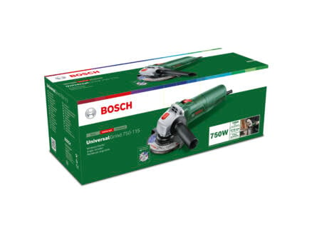Bosch UniversalGrind 750-115 haakse slijper 750W 115mm 1