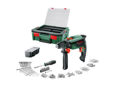 Bosch UniversalImpact 700 SBX perceuse à percussion 700W + SystemBox + 182 accessoires 1