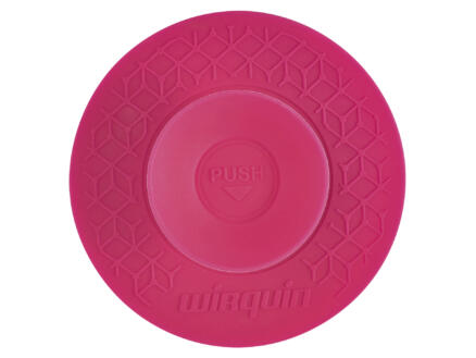 Wirquin Uppy 2-in-1 bouchon universel à filtre 110mm rose 1