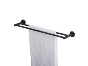 Tiger Urban porte-serviette double 60cm noir