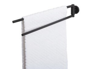 Tiger Urban porte-serviettes 2 barres noir