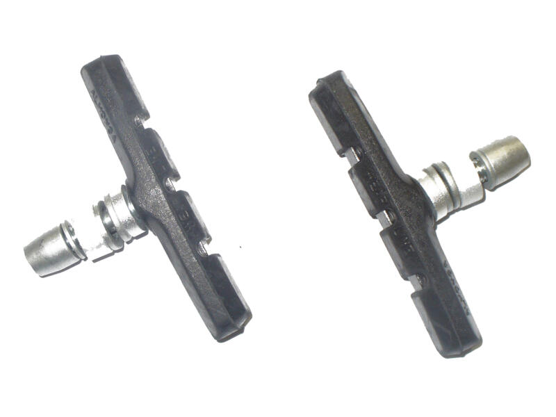Lot De 4 Patins De Frein V-Brake Pour Vélo - Caoutchouc Haute Qualité - Compatible VTT, Vélo Ville