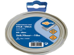 Profile VTLB-draad 2G 0,75mm² 10m wit
