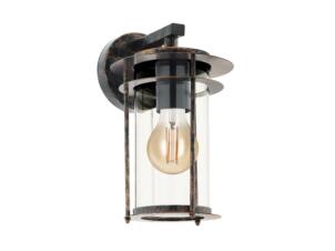 Eglo Valdeo applique murale extérieure E27 max. 60W noir/cuivre