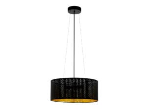 Eglo Varillas hanglamp E27 max. 40W 53cm zwart/goud