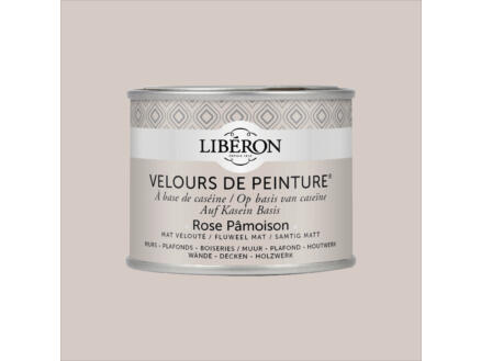 Velours de peinture peinture murale et plafond rose pamoison 0,125l | Hubo