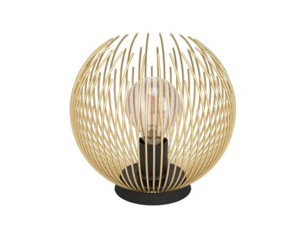 Eglo Venezuela lampe de table E27 max. 40W noir/or