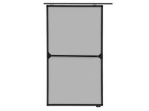 Confortex Veranda porte moustiquaire coulissante 150x220 cm noir