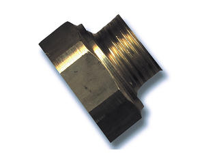 Saninstal Verloopmof F 3/8" x M 1/4" messing