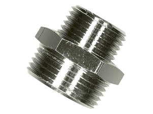 Saninstal Verloopnippel M 3/4" x M 1/2" chroom