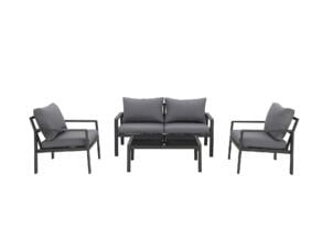 Garden Plus Verona loungeset donkergrijs