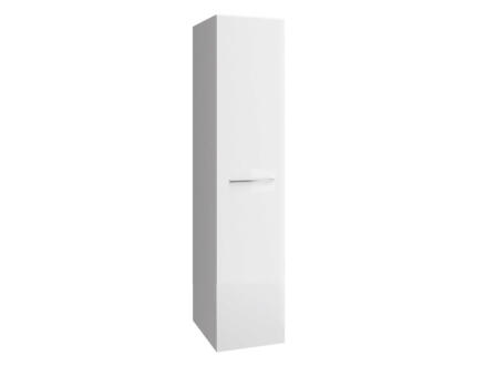 Allibert Verone meuble colonne 40cm blanc brillant 1