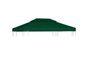 Vervangend tentdoek 310 g/m² 3x4 m groen