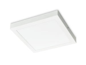 Prolight Villo LED plafondlamp vierkant 24W 1680lm wit