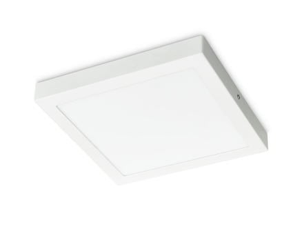 Prolight Villo plafonnier LED carré 24W blanc 1