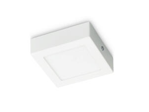 Prolight Villo plafonnier LED carré 6W blanc