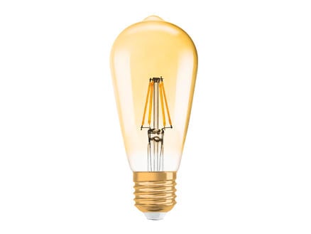 Osram Vintage 1906 LED Edison-lamp E27 7W dimbaar