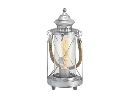 Eglo Vintage Bradford tafellamp E27 60W zilver