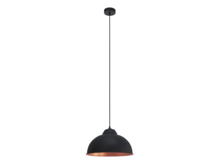Eglo Vintage Truro 2 suspension E27 max. 60W noir/cuivre