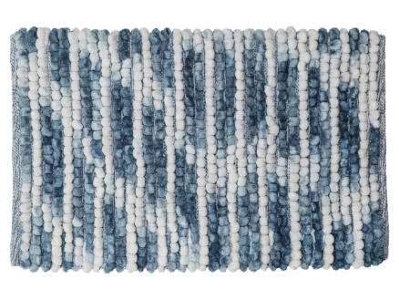 Sealskin Vintage tapis de bain 80x50 cm bleu 1