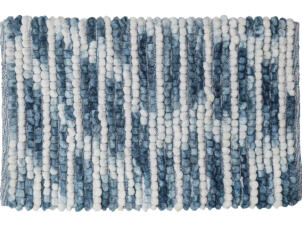 Sealskin Vintage tapis de bain 80x50 cm bleu