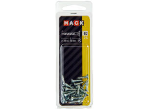 Mack Vis à bois 16x4 mm zingué 24 pièces