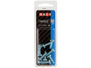 Mack Vis à tôle PZ3 19x5,5 mm zingué 10 pièces
