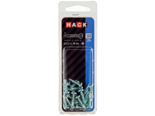 Mack Vis autoforantes TC PZ2 16x4,2 mm zingué 28 pièces