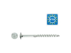 Vis construction 120x6 mm zingué 100 pièces