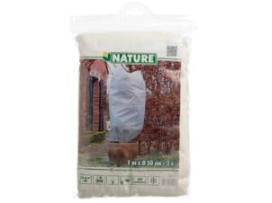 Nature Voile d'hivernage 1x0,5 m blanc 3 pièces